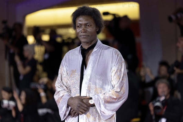 Venice, Italy - 3 September 2025: Benjamin Clementine during the red carpet of - Cartier Glory To