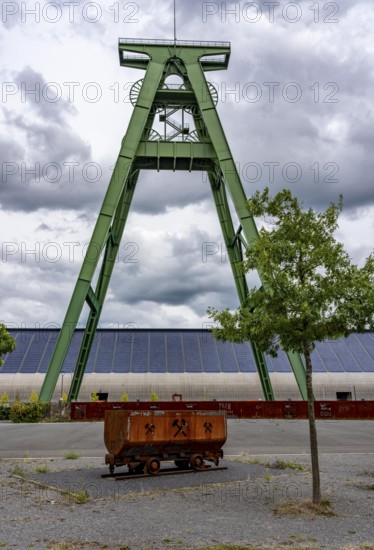 The former Lohberg coal mine in Dinslaken, today a leisure, work and residential quarter,