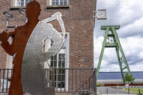 The former Lohberg coal mine in Dinslaken, now a leisure, work and residential quarter, Lohberg