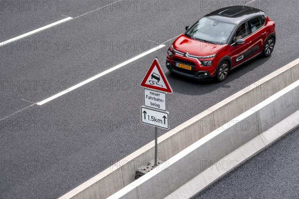 Rehabilitation of the A52 motorway near Essen, an 8 km long section between the Essen-Kettwig