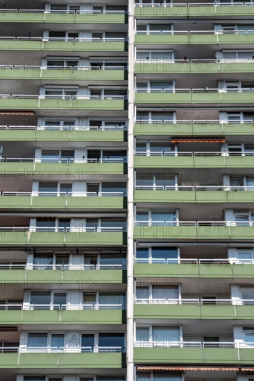 Residential tower block, in Essen-Steele, tallest residential building in the city, over 130 flats