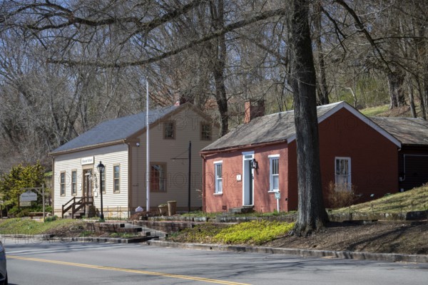 Coshocton, Ohio - Historic Roscoe Village, a port along the Ohio and Erie Canal that has been