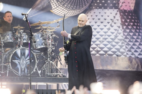 Billy Corgan, lead singer of The Smashing Pumpkins live on The Aghori Tour at the Zitadelle Spandau