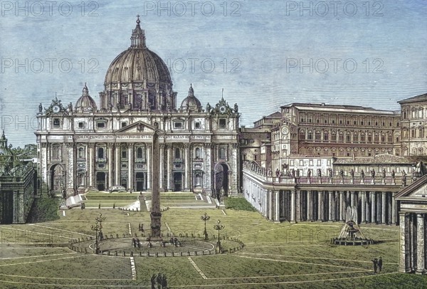 St Peter's Basilica in Rome, St Peter's Basilica, is the memorial church of the Apostle Simon