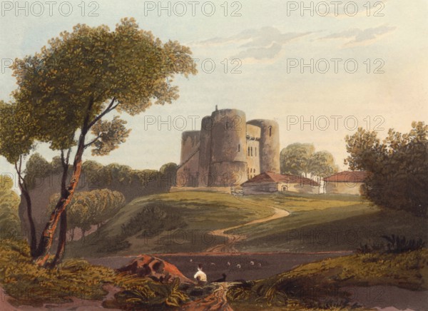 Saltwood Castle, castle in the village of Saltwood, two kilometres north of Hythe, Kent, England, c
