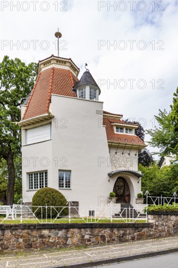 House Deiters, by Joseph Maria Olbrich, Art Nouveau, artists' house, Mathildenhöhe Darmstadt,