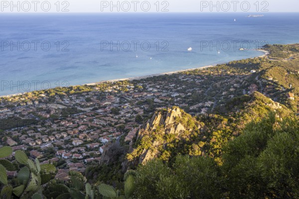 From the summit of Monte Nai you have an unobstructed view over the Costa Rei, a touristy stretch