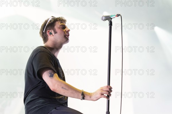 Grian Chatten, Singer, Fontaines D.C., Post Punk, Music Band, Ireland, open air at the Citadel