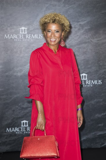 Arabella Kiesbauer at the Remus Lifestyle Night on the roof terrace of the Pure Salt Hotel in El