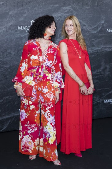 Barbara Wussow and Esther Schweins at the Remus Lifestyle Night on the roof terrace of the Pure