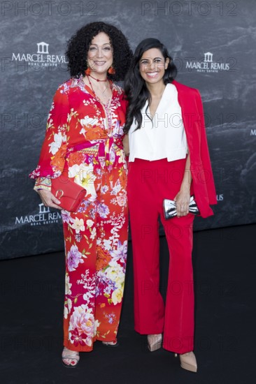 Barbara Wussow and Collien Ulmen-Fernande at the Remus Lifestyle Night on the roof terrace of the
