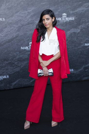 Collien Ulmen-Fernande at the Remus Lifestyle Night on the roof terrace of the Pure Salt Hotel in