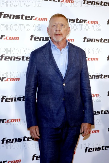Boris Becker at the press conference on the occasion of the presentation of the new TV and social