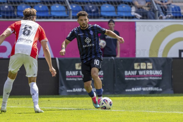 Waldhof Mannheim v FC Emmen, Netherlands (last test match in front of the start of the new season)