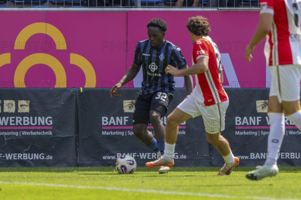 Waldhof Mannheim v FC Emmen, Netherlands (last test match in front of the start of the new season)