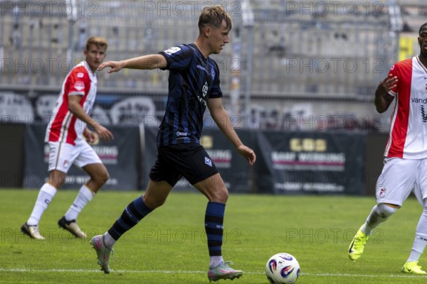 Waldhof Mannheim v FC Emmen, Netherlands (last test match in front of the start of the new season)