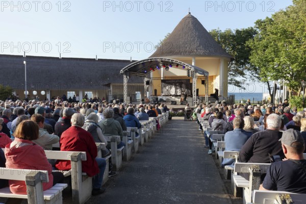 Kühlungsborn-Ost concert garden at the Quaster & Friends concert, Baltic Sea,