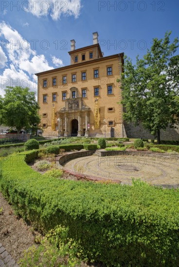 Dalmatian Garden and Gatehouse, Castle Park, Museum Zeitzer Schloss Moritzburg, early baroque