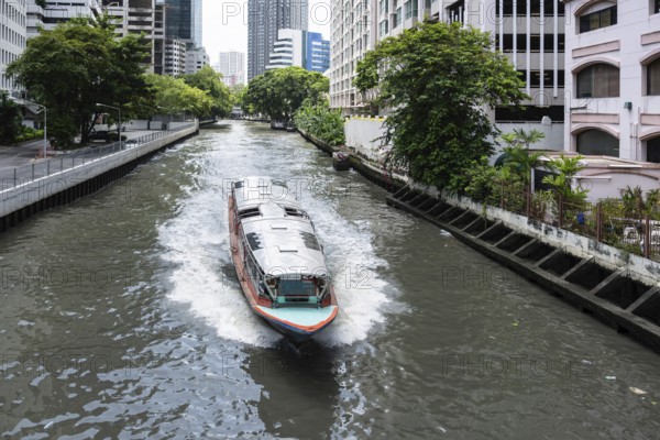 Water Canal Ferry, Bangkok, Thailand