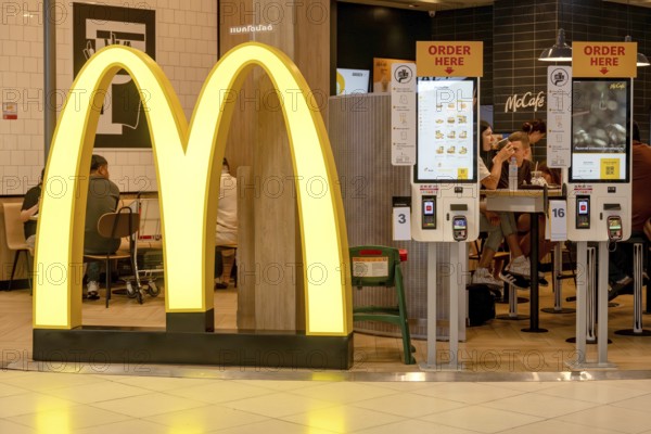 Symbolic photo McDonalds, Bangkok, Thailand