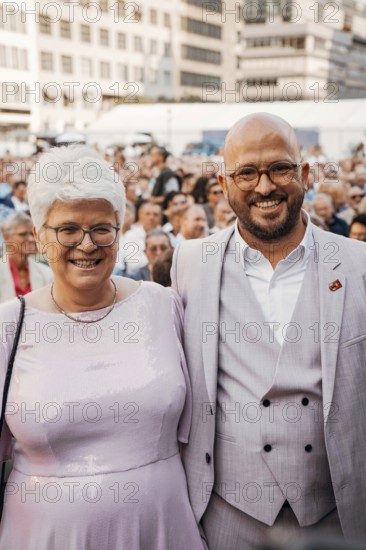 Stefanie Remlinger (District Mayor of Berlin's Mitte district office) and company as guests of