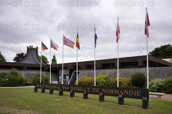Museum, Musée memorial 1944 de la Bataille de Normandie, D-Day, Operation Overlord, Bayeux,