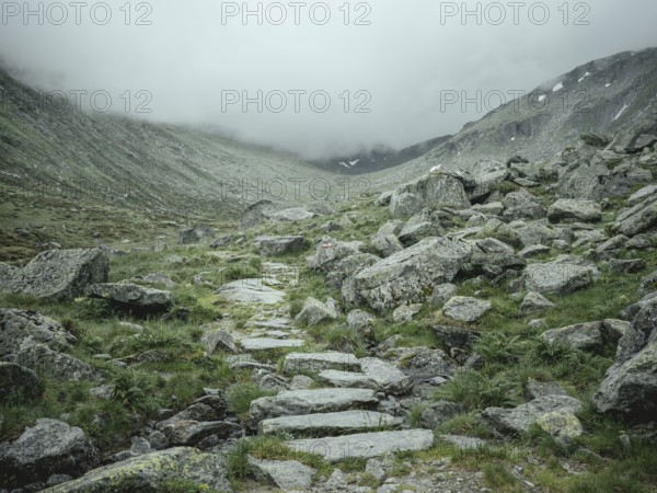 Historical sower's path along which Holocaust survivors travelled from Austria to Italy in 1947 in