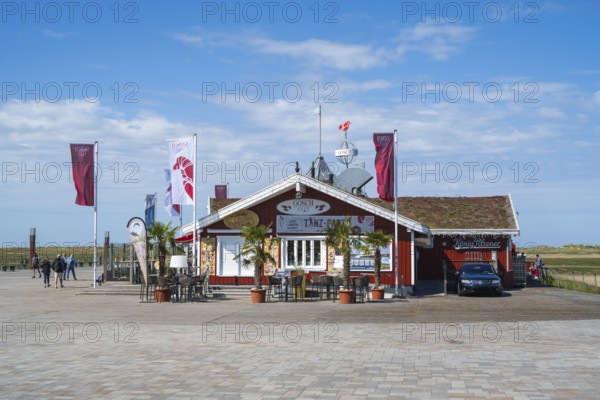 Gosch, Restaurant an der Promenade, Seebrücke, Sankt Peter Ording, Eiderstedt, Nordfriesland, North