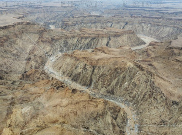 The Fish River Canyon with a length of 160 km is the second largest canyon in the world and the