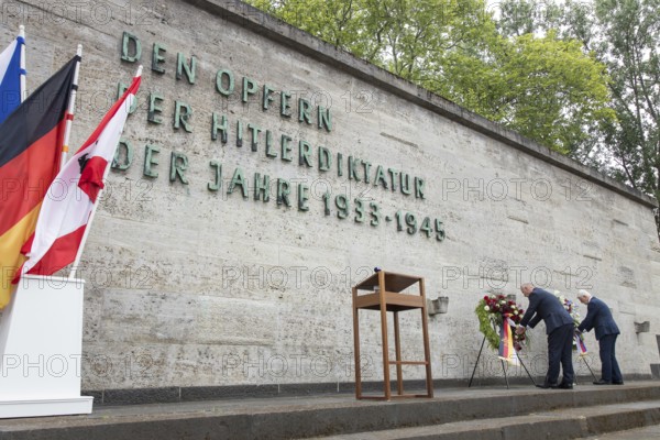 Petr Pavel (President of the Czech Republic) and Kai Wegner (Governing Mayor of Berlin) during a