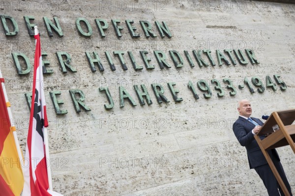 Petr Pavel (President of the Czech Republic) during a visit to the Plötzensee Memorial in Berlin on