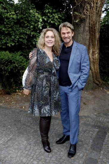 Thure Riefenstein and woman Patricia Lüger at the Cocktail Prolongé for the Semi-Final Round of