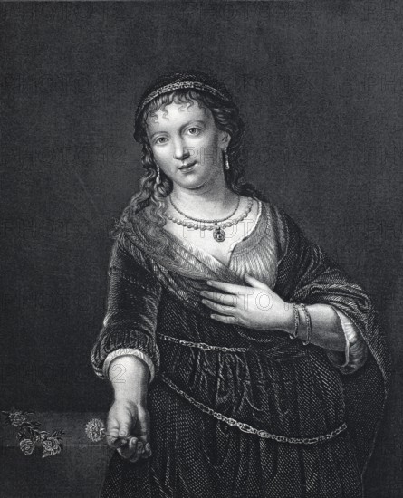 Saskia Uylenburgh (2 August 1612 - 14 June 1642) was the woman of the important Dutch Baroque