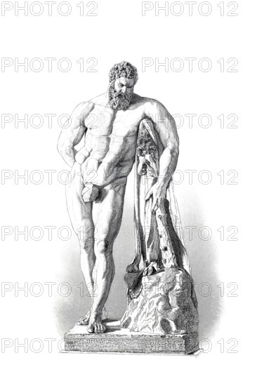 Hercules Farnese, also Hercules Farnese, Heracles Farnese or the Farnese Hercules, sculpture of the