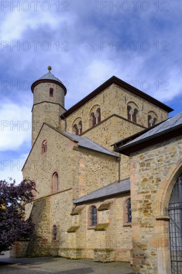 Collegiate church, St. Chrysanthus and Daria, Bad Münstereifel, Eifel, Euskirchen district, North