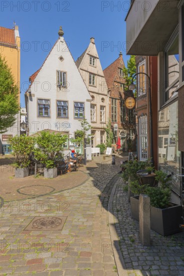 Renovated Schnoor neighbourhood with small shops, galleries, restaurants, cafés and residential