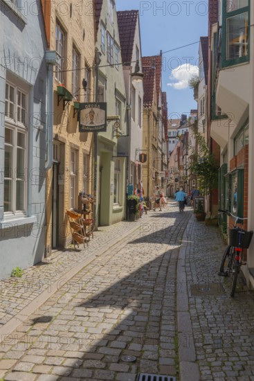 Renovated Schnoor neighbourhood with small shops, galleries, restaurants, cafés and residential