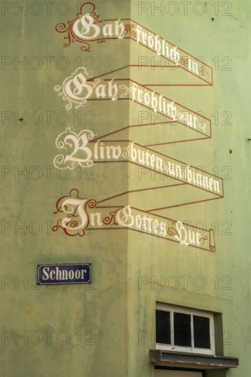 Renovated Schnoor neighbourhood with small shops, galleries, restaurants, cafés and residential