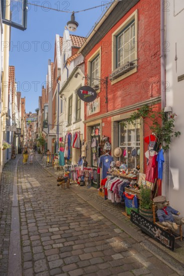 Renovated Schnoor neighbourhood with small shops, galleries, restaurants, cafés and residential