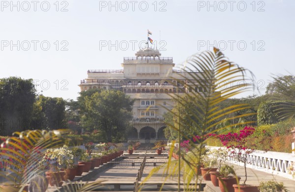 Chandra Mahal or Moon Palace or living quarters of the Maharajah family in the old city, Jaipur,