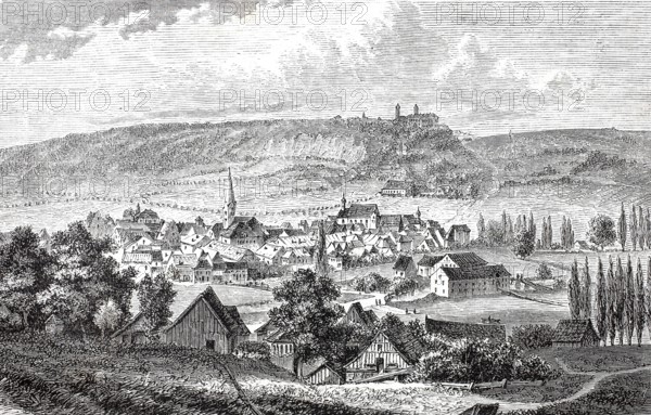 BeilngrieÃŸ in the AltmÃ¼hltal around 1870, District of EichstÃ¤tt, Upper Bavaria, Bavaria,