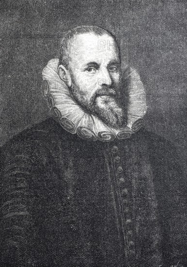 Jan Moretus, also John Moerentorf or Joannes Moretus (2 May 1543 - 22 September 1610), Flemish