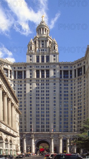 David N. Dinkins Municipal Building, municipal administration building in the borough of Manhattan,