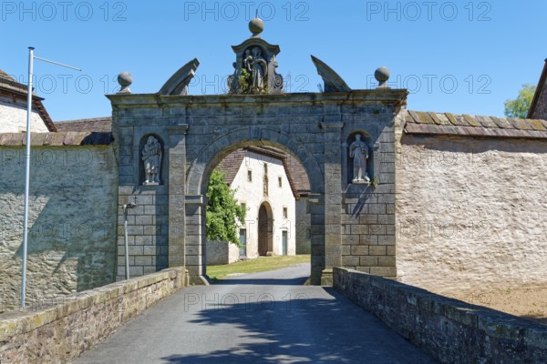 MarienmÃ¼nster Abbey is a former Benedictine monastery in the North Rhine-Westphalian town of