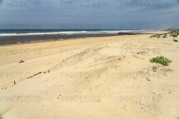 On the Plage des Cormorans beach in Mimizan-Plage, CÃ´te d'Argent, France