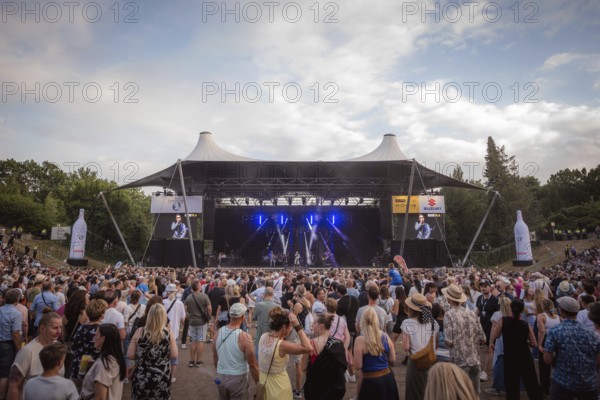 Overview during the concert of the Prinzen at the Berliner Rundfunk 91.4 Open Air in the Berlin