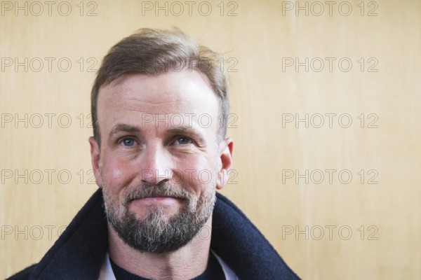 Coach Sebastian HoeneÃŸ portrait. Reception in the state capital Stuttgart after VfB Stuttgart's