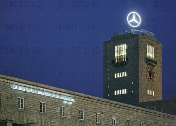 Stuttgart Central Station in front of the start of the Stuttgart 21 project. With investments