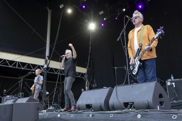 The Undertones, punk rock band, Northern Ireland, open air at the Citadel Music Festival, 04.07