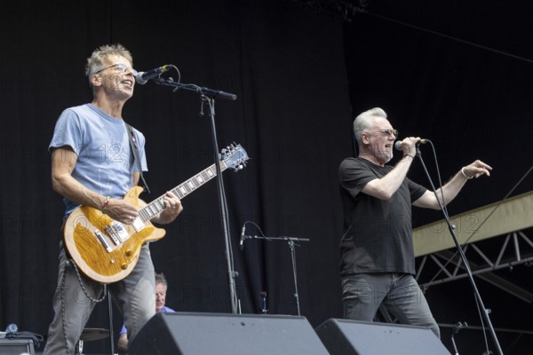 Damian O'Neill and Paul McLoone, from left, The Undertones, punk rock band, Northern Ireland, open